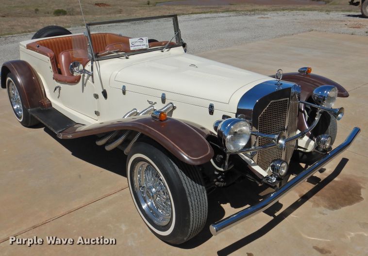 image for item DJ8418 2017 Mercedes Benz SSK Roadster repica kit car