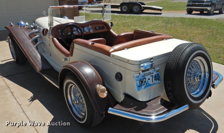 image for item DJ8418 2017 Mercedes Benz SSK Roadster repica kit car