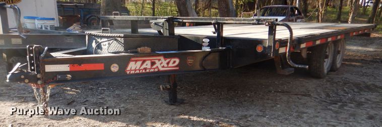 image for item DJ8727 2017 Maxey tilt deck utility trailer