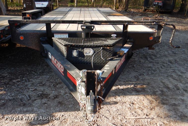 image for item DJ8727 2017 Maxey tilt deck utility trailer