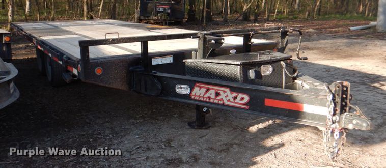 image for item DJ8727 2017 Maxey tilt deck utility trailer
