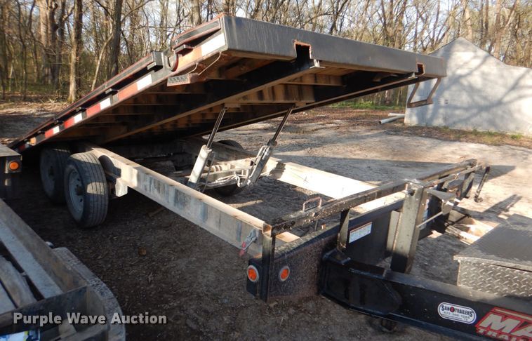 image for item DJ8727 2017 Maxey tilt deck utility trailer
