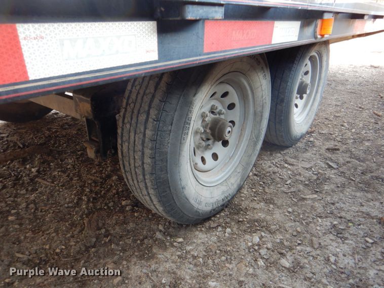 image for item DJ8727 2017 Maxey tilt deck utility trailer