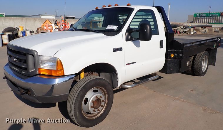 image for item DK4653 2000 Ford F550 Super Duty  flatbed truck
