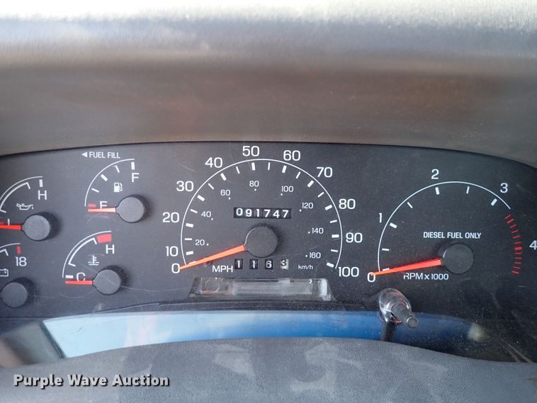 image for item DK4653 2000 Ford F550 Super Duty  flatbed truck