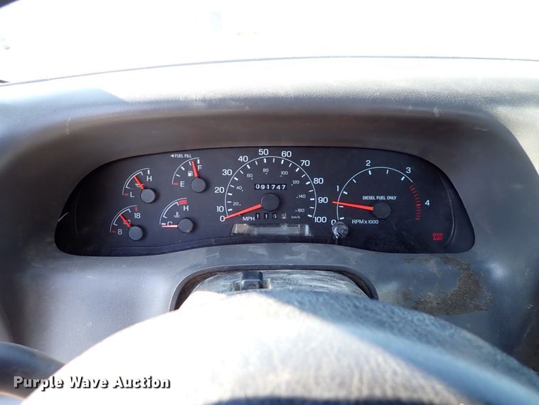 image for item DK4653 2000 Ford F550 Super Duty  flatbed truck