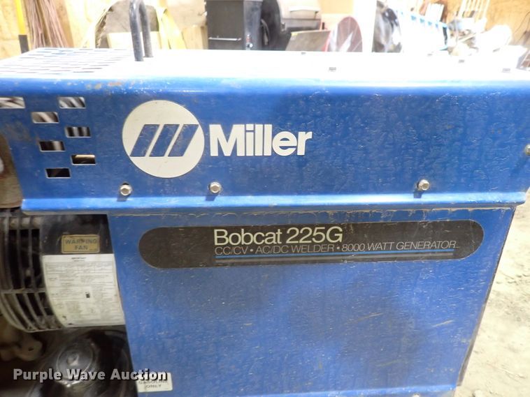 image for item DK4708 Miller Bobcat 225G  welder/generator