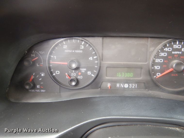 image for item DL2192 2007 Ford F550 Super Duty XLT  flatbed truck