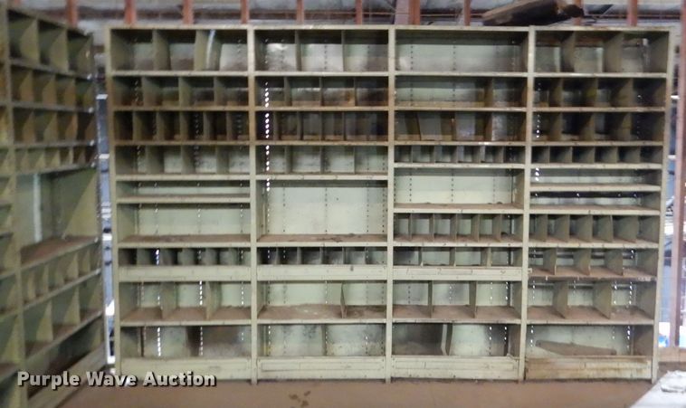 image for item DL2772 (14) metal shelves