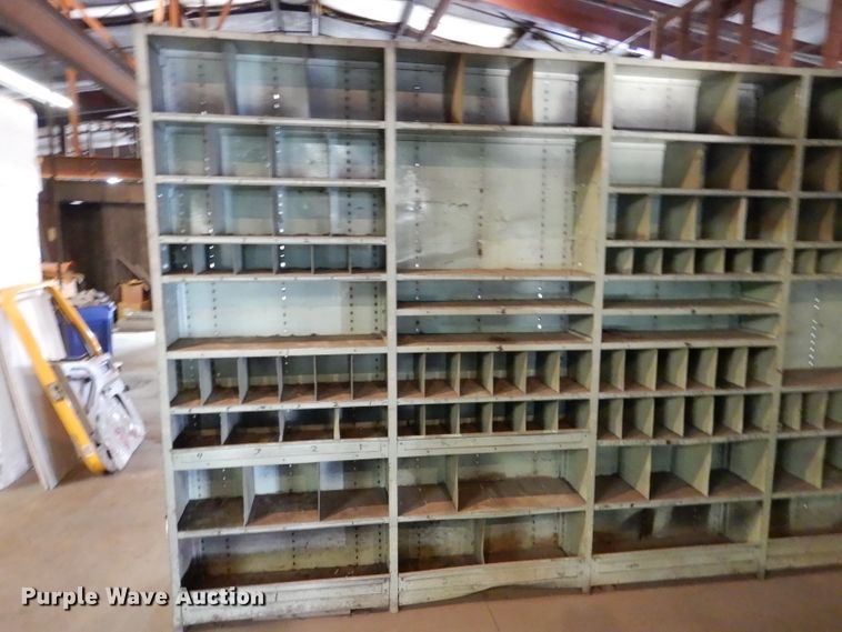 image for item DL2772 (14) metal shelves