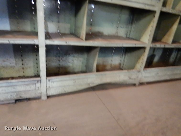 image for item DL2772 (14) metal shelves