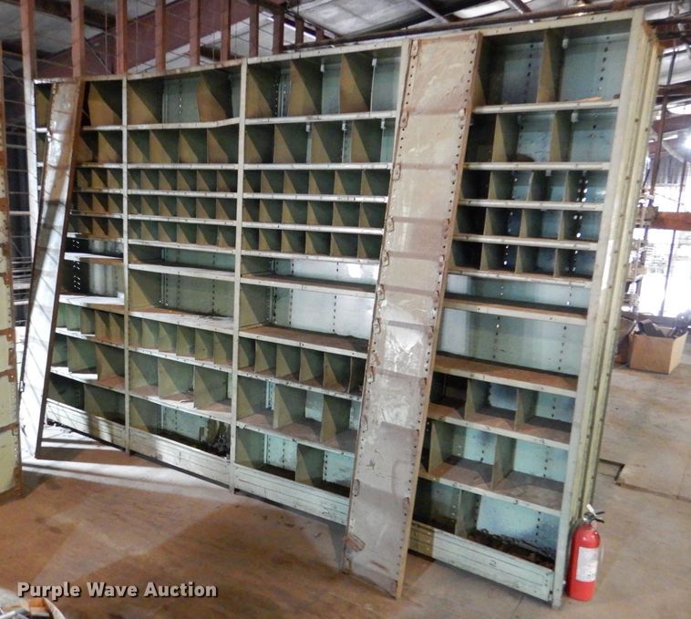 image for item DL2772 (14) metal shelves