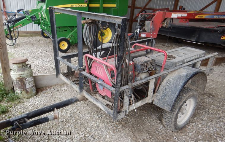 image for item DL2785 Shop built welding trailer
