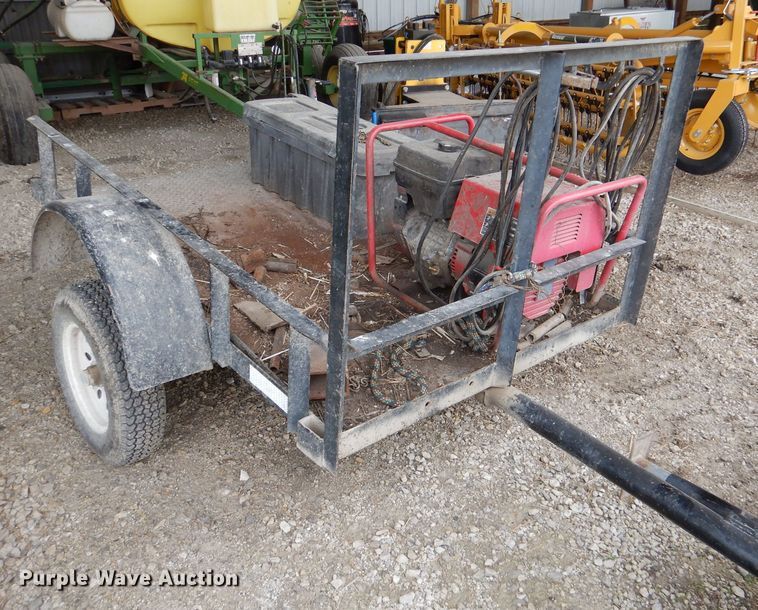 image for item DL2785 Shop built welding trailer
