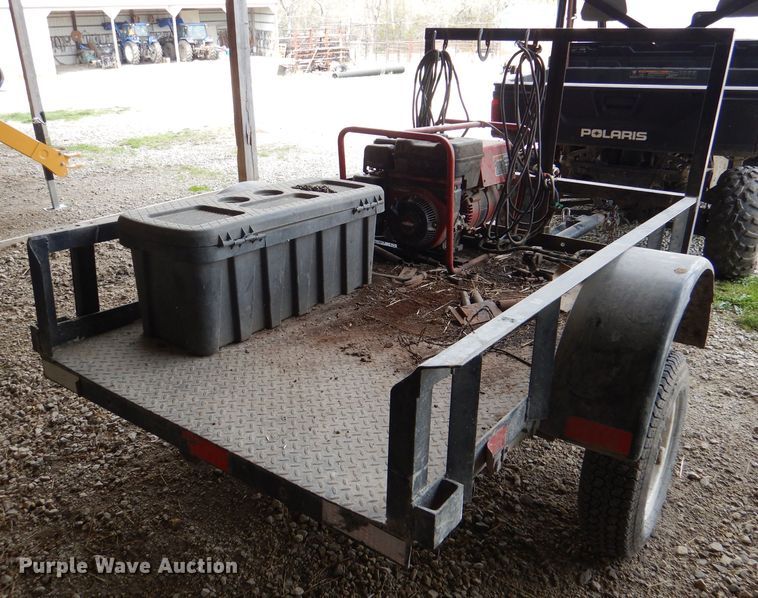 image for item DL2785 Shop built welding trailer