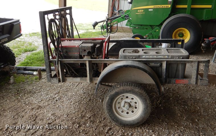 image for item DL2785 Shop built welding trailer