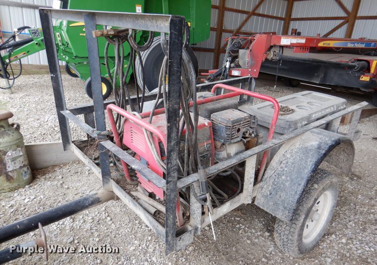 image for item DL2785 Shop built welding trailer