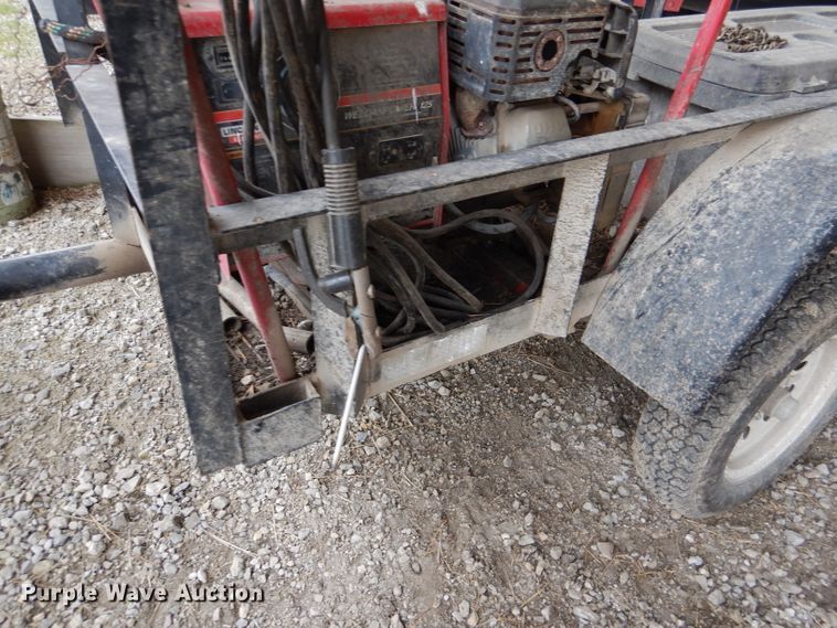 image for item DL2785 Shop built welding trailer