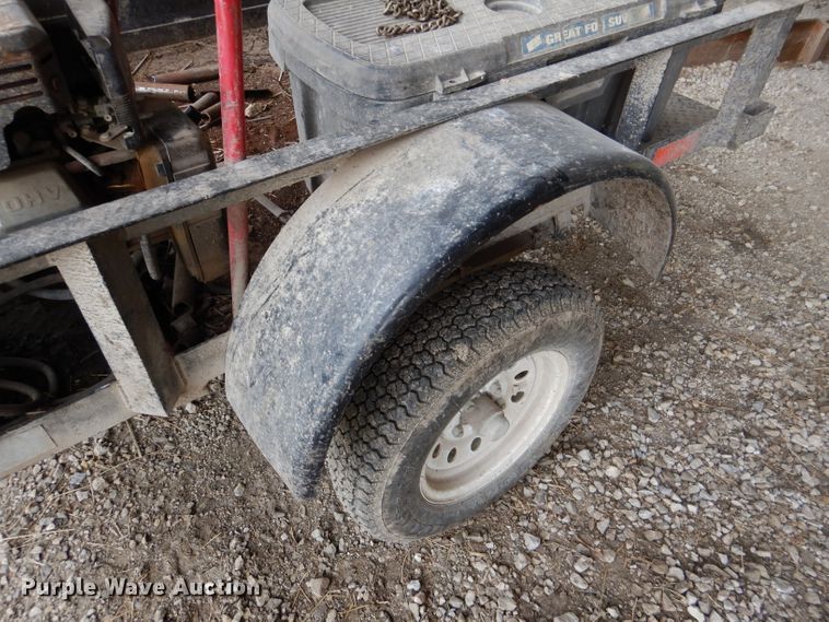 image for item DL2785 Shop built welding trailer