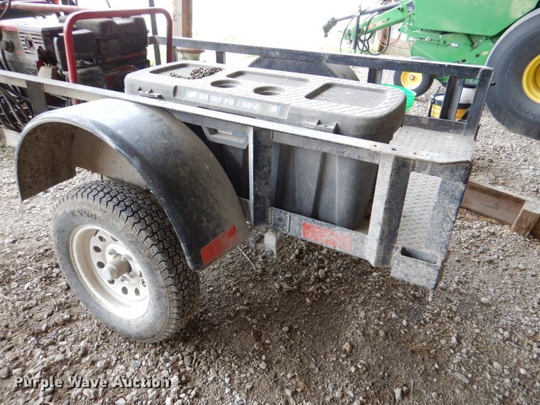 image for item DL2785 Shop built welding trailer