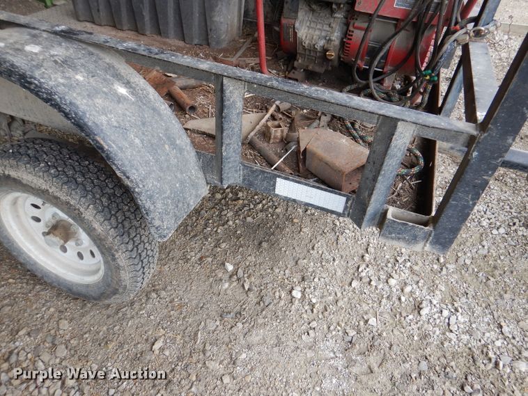 image for item DL2785 Shop built welding trailer