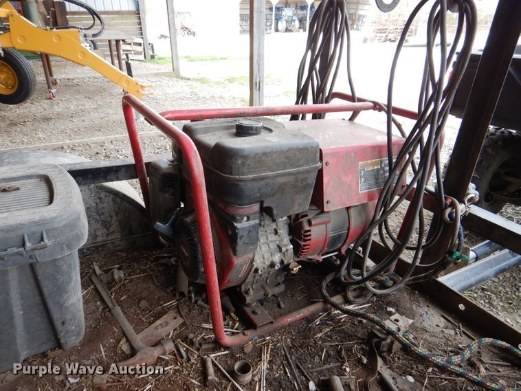 image for item DL2785 Shop built welding trailer