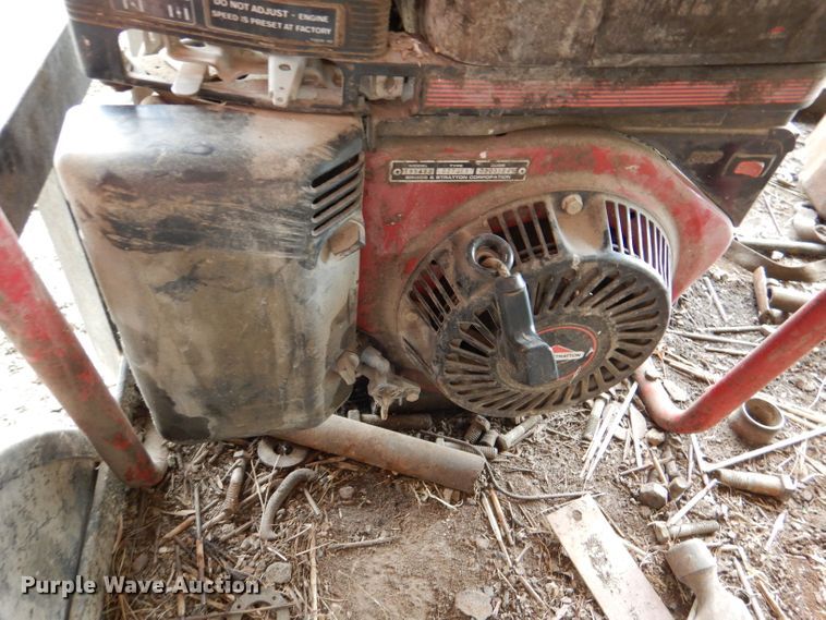 image for item DL2785 Shop built welding trailer