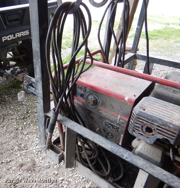 image for item DL2785 Shop built welding trailer