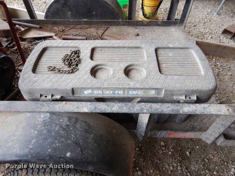 image for item DL2785 Shop built welding trailer