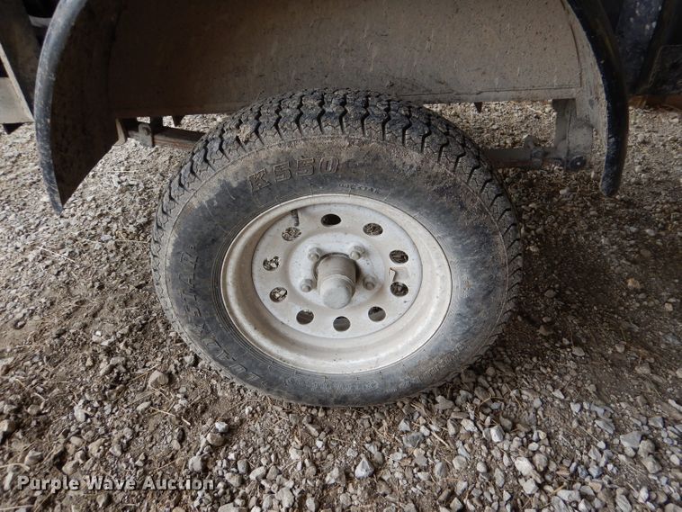 image for item DL2785 Shop built welding trailer