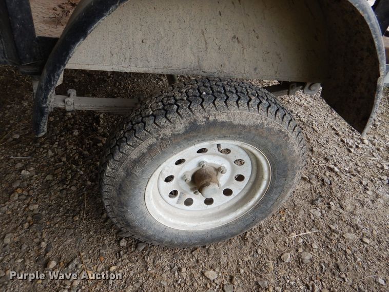 image for item DL2785 Shop built welding trailer