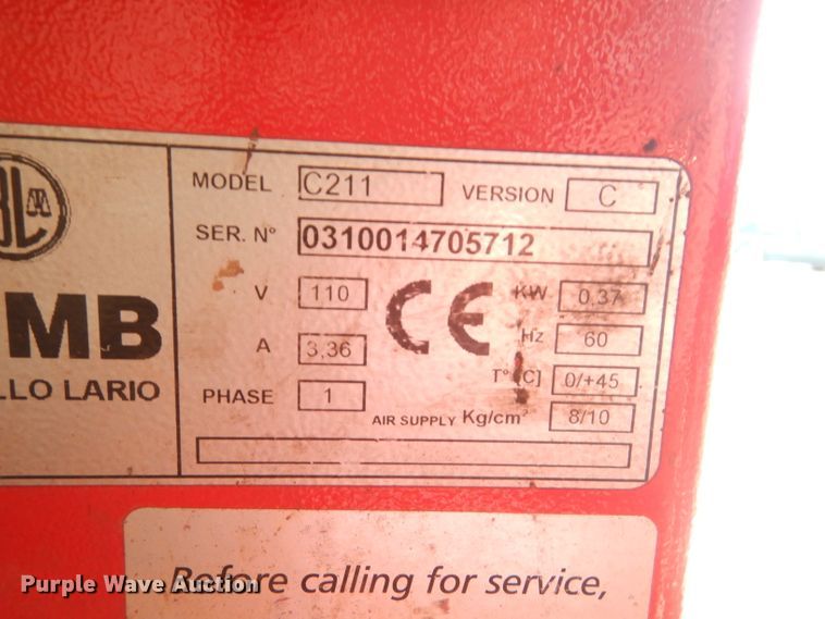 image for item DL2837 Cemb C211  tire balancer