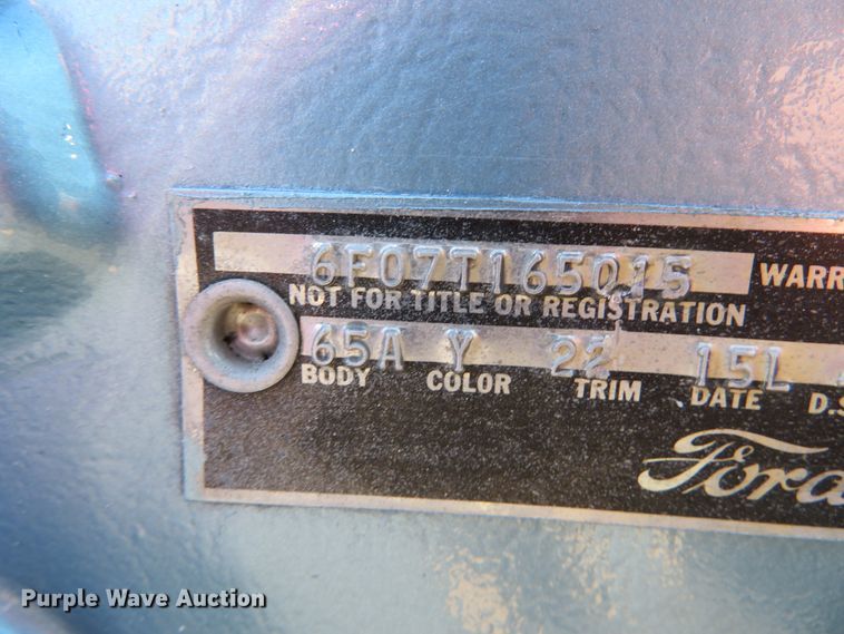 image for item DN5753 1966 Ford Mustang