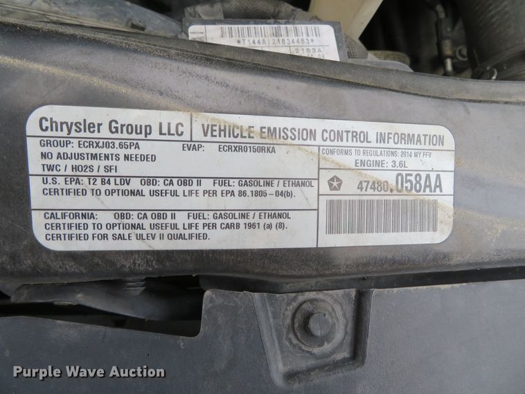 image for item DN5766 2014 Dodge Grand Caravan  van