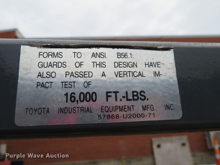 image for item DN5774 Toyota 5FBCU15  forklift