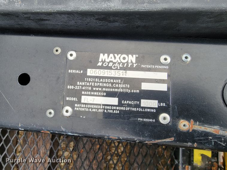 image for item FL9209 Maxon FL-7 end gate lift