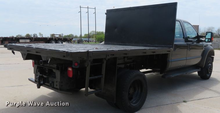 image for item FP9255 2010 Ford F450 Super Duty XL  Crew Cab dump flatbed truck