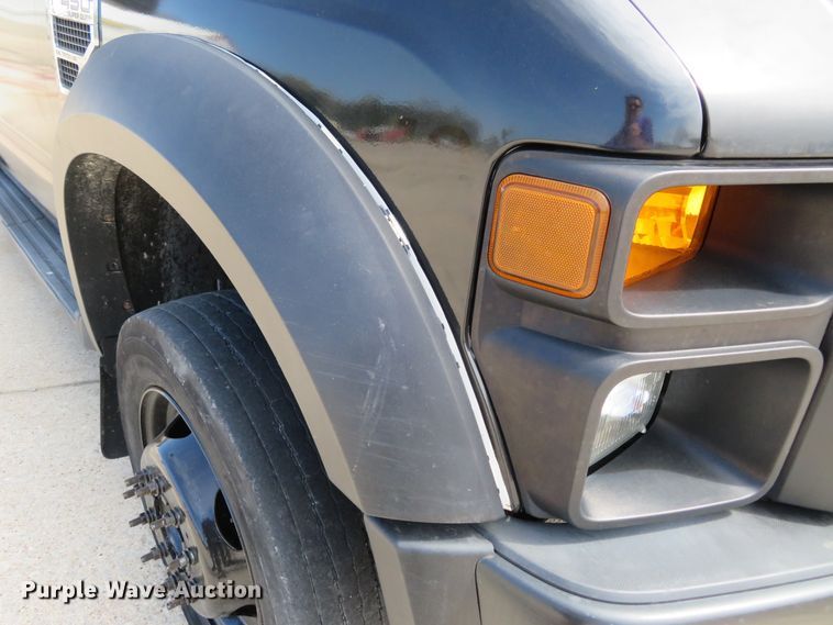 image for item FP9255 2010 Ford F450 Super Duty XL  Crew Cab dump flatbed truck