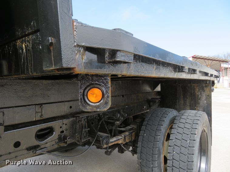image for item FP9255 2010 Ford F450 Super Duty XL  Crew Cab dump flatbed truck
