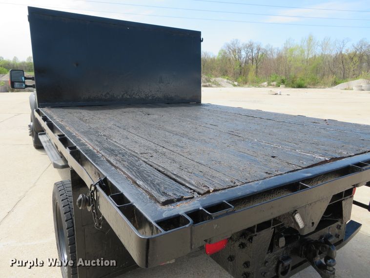 image for item FP9255 2010 Ford F450 Super Duty XL  Crew Cab dump flatbed truck