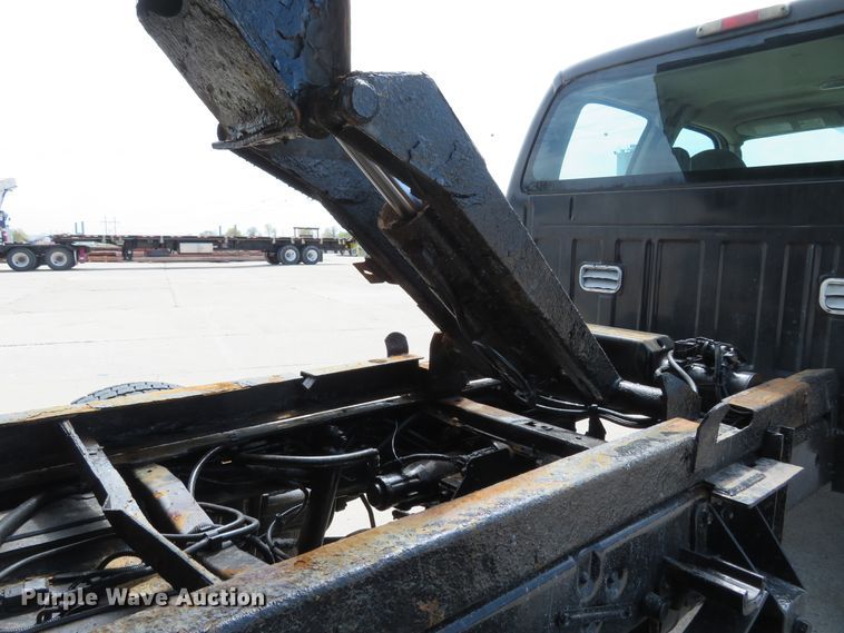 image for item FP9255 2010 Ford F450 Super Duty XL  Crew Cab dump flatbed truck