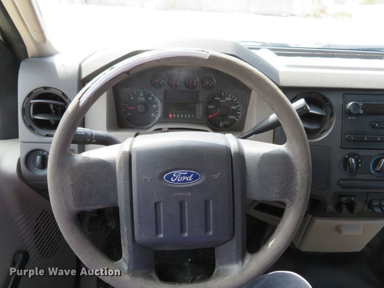 image for item FP9255 2010 Ford F450 Super Duty XL  Crew Cab dump flatbed truck