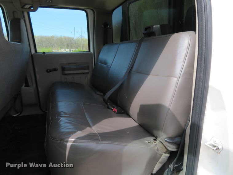 image for item FP9255 2010 Ford F450 Super Duty XL  Crew Cab dump flatbed truck