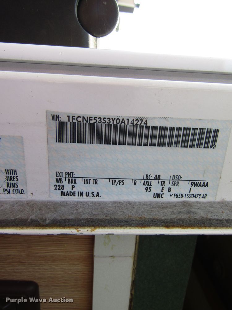 image for item GC9889 2001 Landau  RV