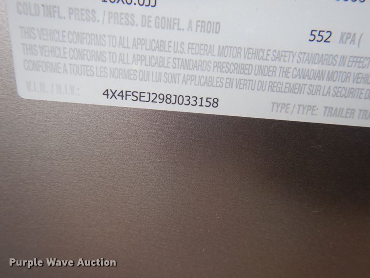 image for item HE9580 2008 Forest River Sierra  camper