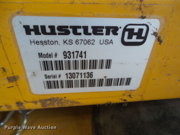 image for item HF9876 Hustler Raptor  ZTR lawn mower