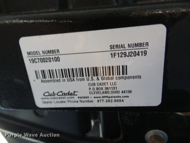 image for item HF9877 Cub Cadet RZT-S  ZTR lawn mower