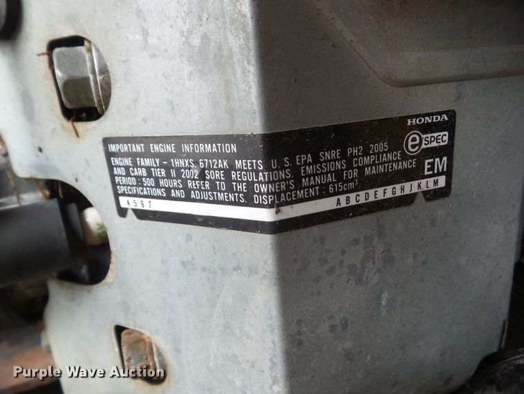 image for item HF9878 2005 Hustler FasTrak  ZTR lawn mower