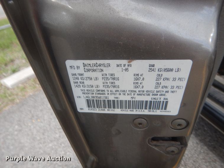 image for item HG9708 2005 Jeep Liberty Renegade  SUV