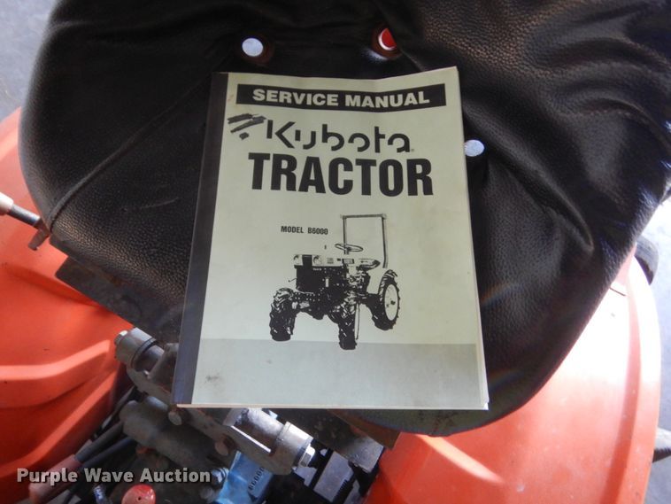image for item HG9726 Kubota B6000  tractor